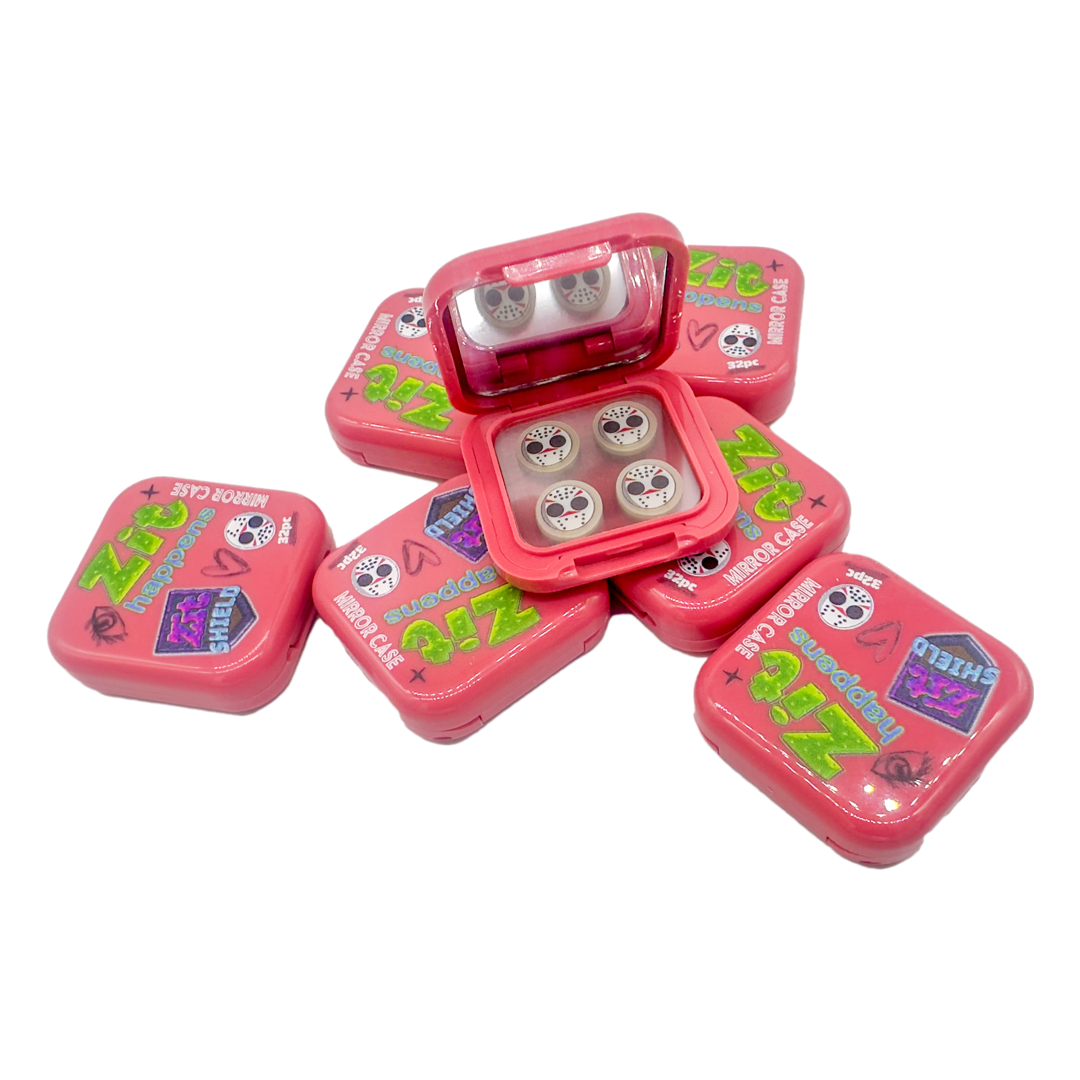 Zit Happens Killa Bunny Acne Patches | Plush Trap Collab + Mirror Case for Bold Breakout Defense - plushtrap