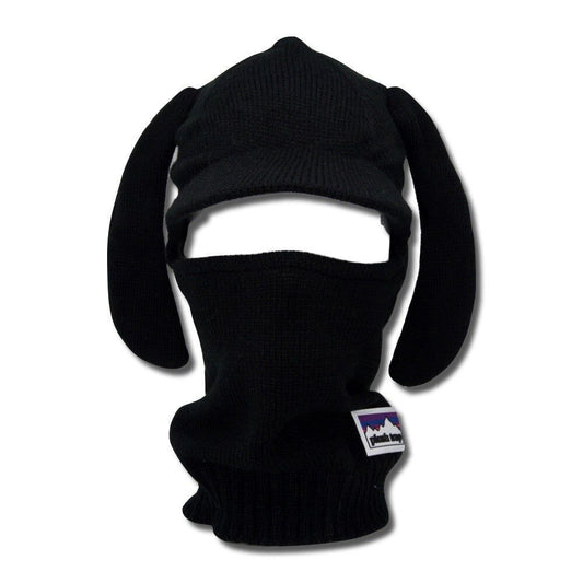 Black Brim Bunski 1 Hole balaclava - plushtrap_BBBM