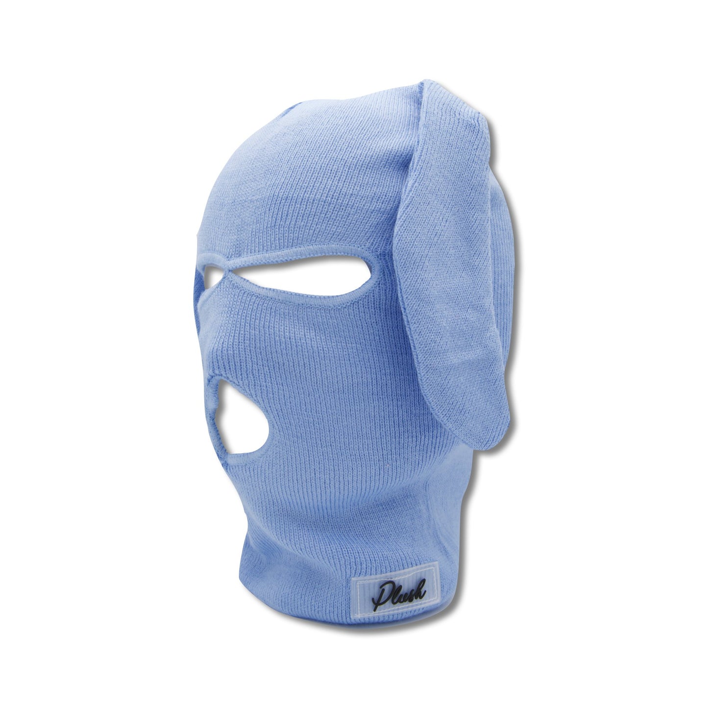 Blue Bunski 3 hole Balaclava - plushtrap_bbb3h