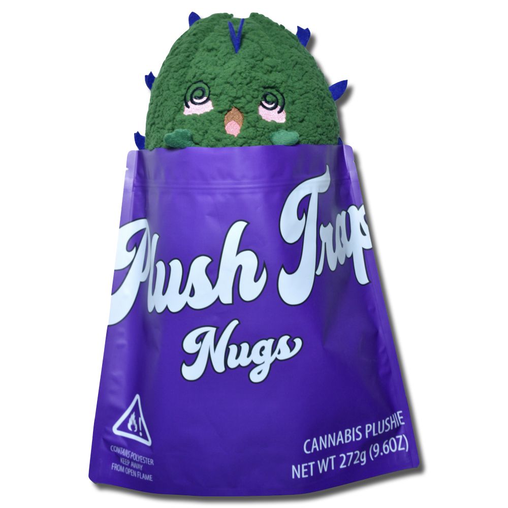 Nugs - 12” Kawaii Sherpa Fleece Plushie w/bag - plushtrap_NPSW