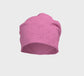 Pink Fleece Bunny Beanie