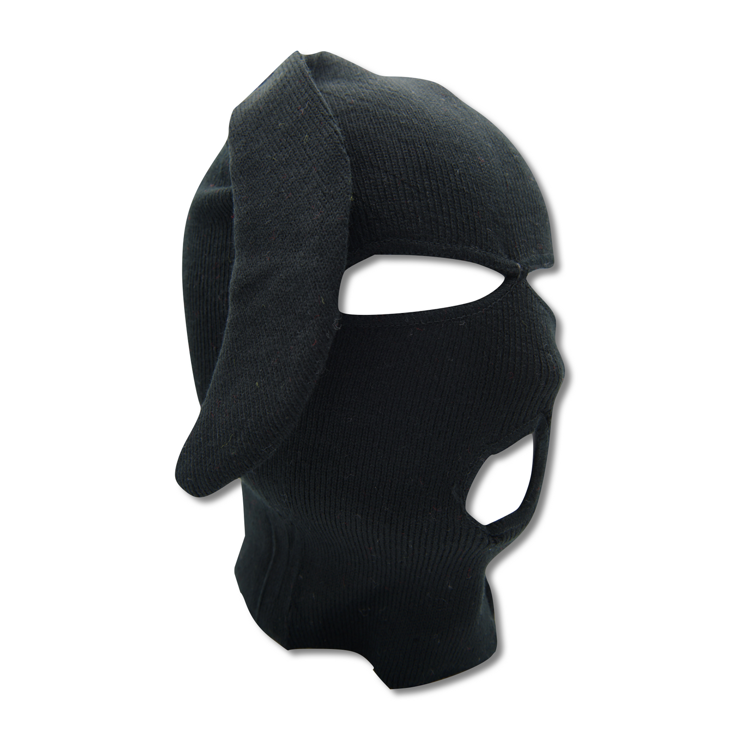 Black Bunski 3 hole balaclava - plushtrap