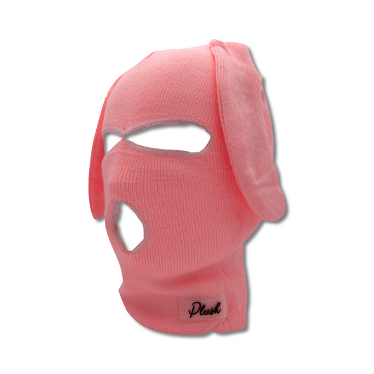 Pink Bunski 3 Hole Balaclava - plushtrap