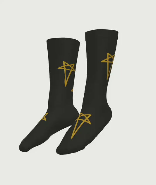 Rick Boot Sock Stars - Crew & Thigh High