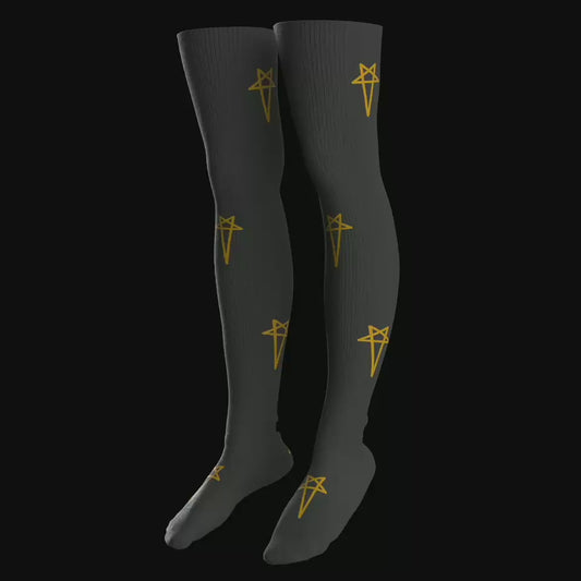 Rick Boot Sock Stars - Crew & Thigh High