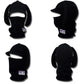 Black Brim Bunski 1 Hole balaclava - plushtrap_BBBM