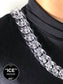 Clear Large Cuban Link Necklace. Acrylic glass Chain. - plushtrap_