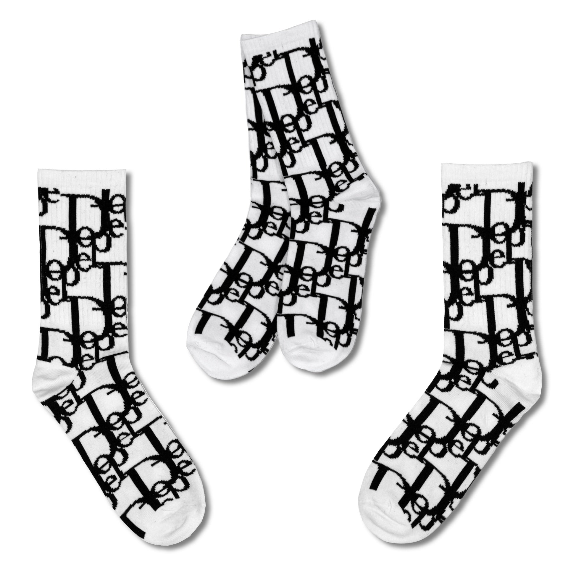 Dope woven pattern Socks - plushtrap_DSK