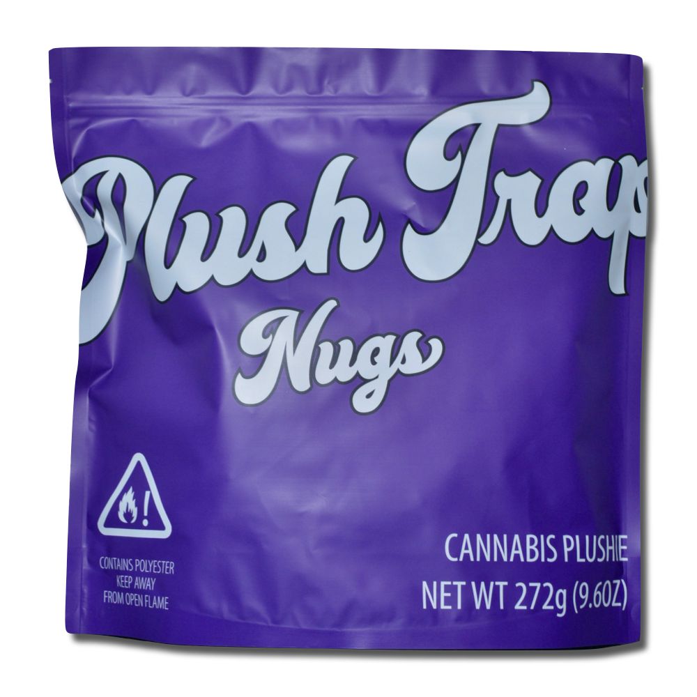 Nugs - 12” Kawaii Sherpa Fleece Plushie w/bag - plushtrap_NPSW