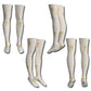 Rick Boot Sock Stars - Crew & Thigh High - plushtrap_RBSS-3