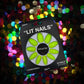 Stiletto Glow in the Dark Neon Yellow Instant Acrylic Nails - plushtrap_